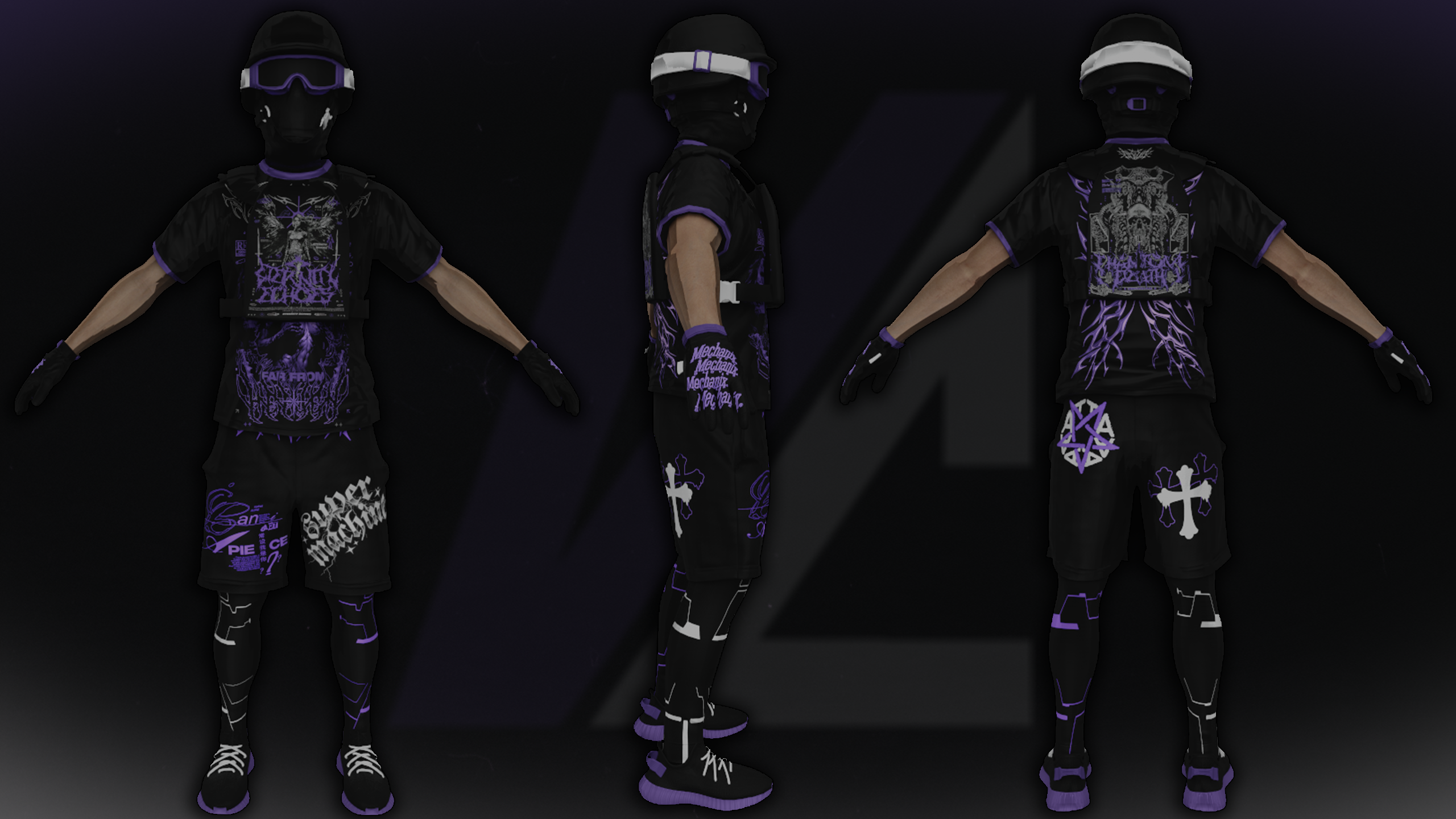 Vyse custom retexture example 1